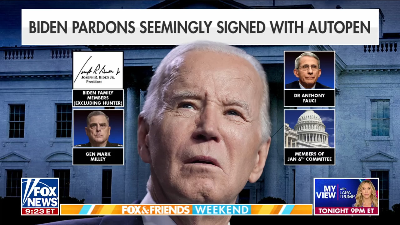 Kayleigh McEnany raises new questions about Biden’s alleged autopen pardons