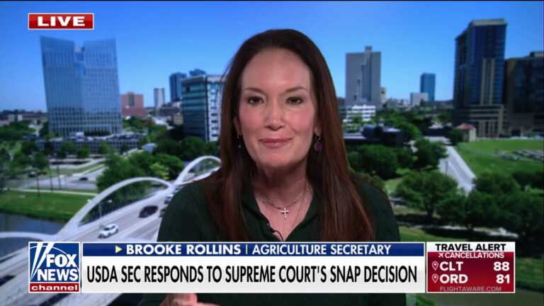 Brooke Rollins: ‘Massive fraud’ in SNAP program needs to be cleaned up