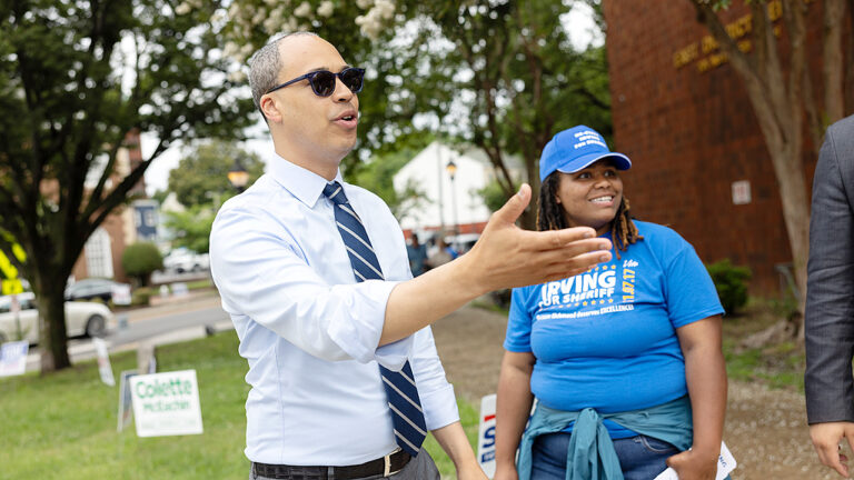WATCH LIVE: Virginia AG nominee Jay Jones greets voters