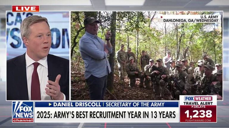 US Army secretary credits Trump administration for recruitment success