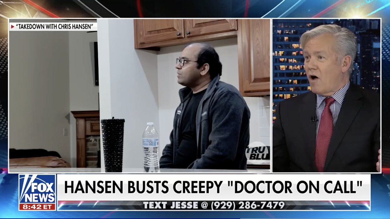 ‘It’s just shocking’: Chris Hansen talks busting creepy ‘doctor on call’
