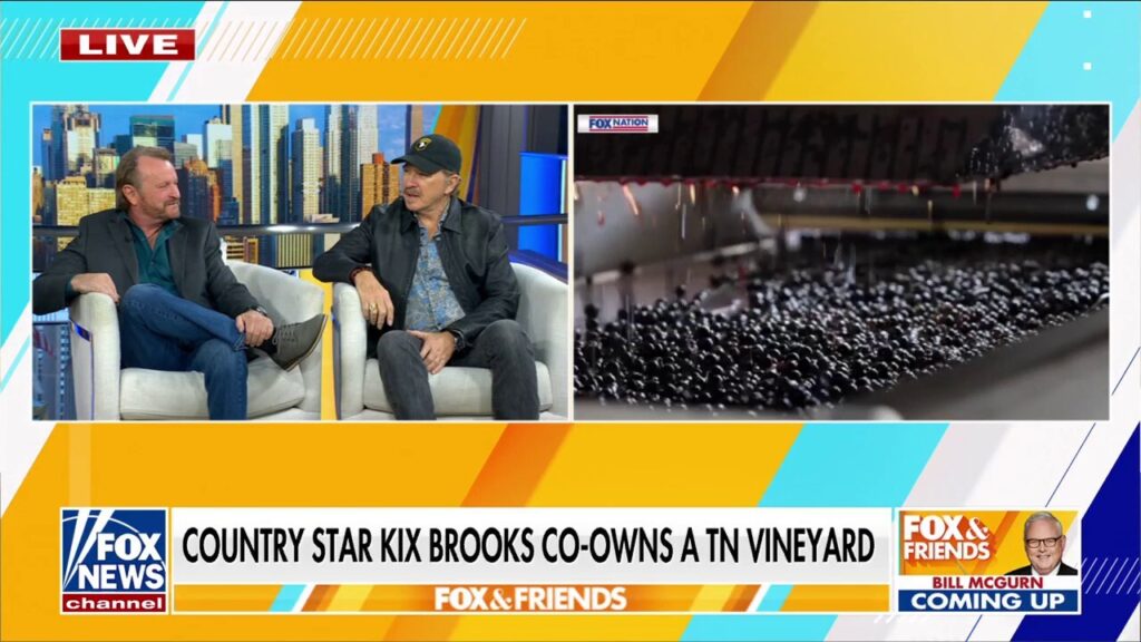 'Wine Nation' debuts on Fox Nation with country star Kix Brooks