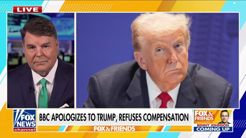 Gregg Jarrett alleges BBC ‘misled viewers’ with edit of Trump’s Jan 6 speech