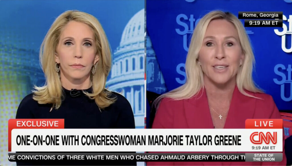 Marjorie Taylor Greene hopes she and Trump can make up