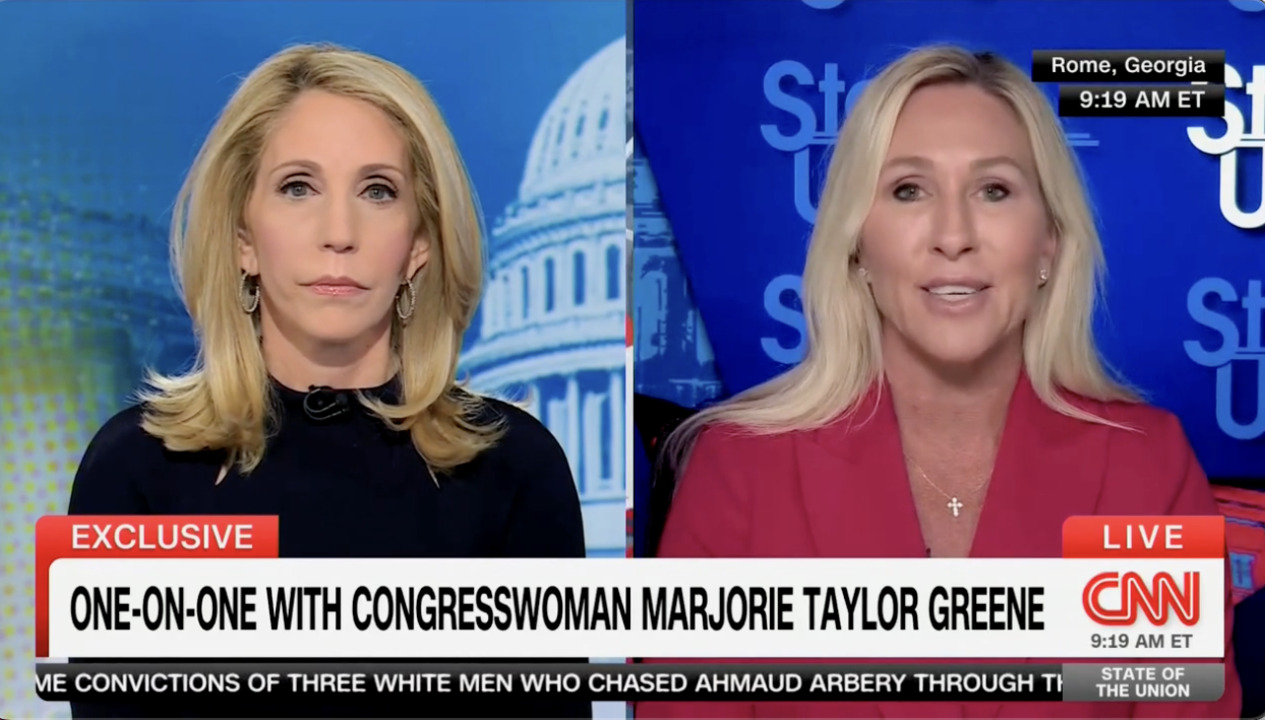 Marjorie Taylor Greene hopes she and Trump can make up