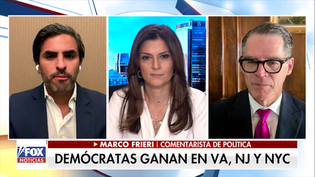 Demócratas ganan en VA, NJ Y NYC.