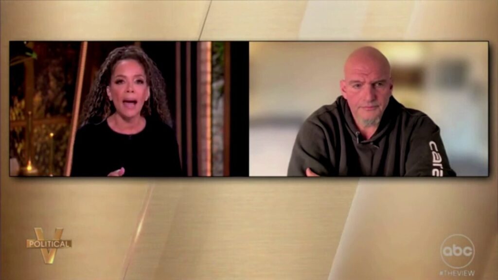 Sunny Hostin confronts Fetterman over shutdown vote during 'The View'