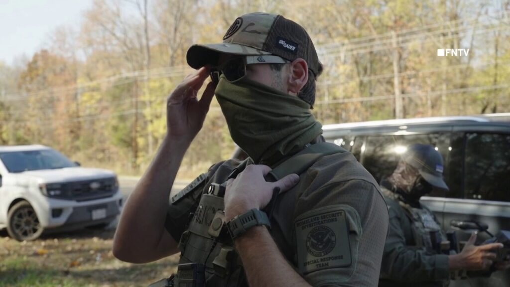 Protester confronts HSI agent over immigration arrests during Charlotte operation