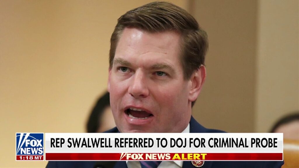Eric Swalwell target of DOJ mortgage fraud criminal referral