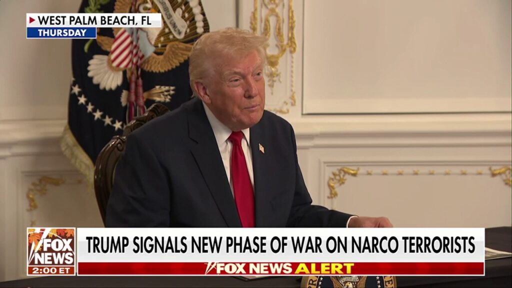 Trump signals new ‘land’ phase in escalating cartel crackdown