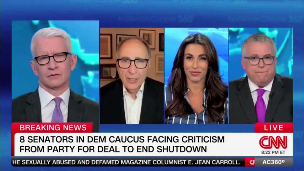 David Axelrod says Chuck Schumer is 'in bigger trouble' after government shutdown turmoil