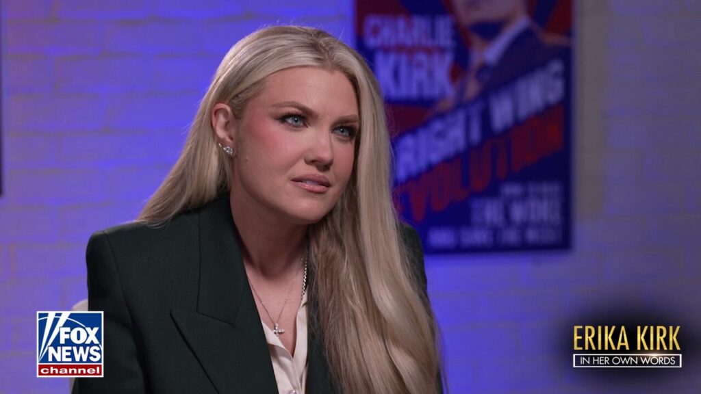 Erika Kirk: Charlie built something so incredible and he was a 'bridge in our country'