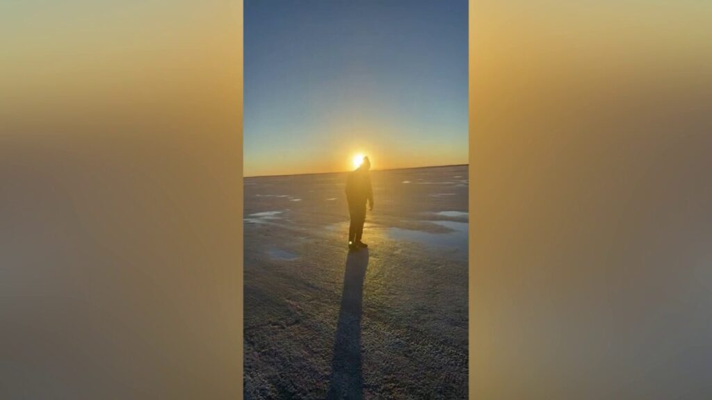 Military vet sets two world records in lunging challenge for mental health