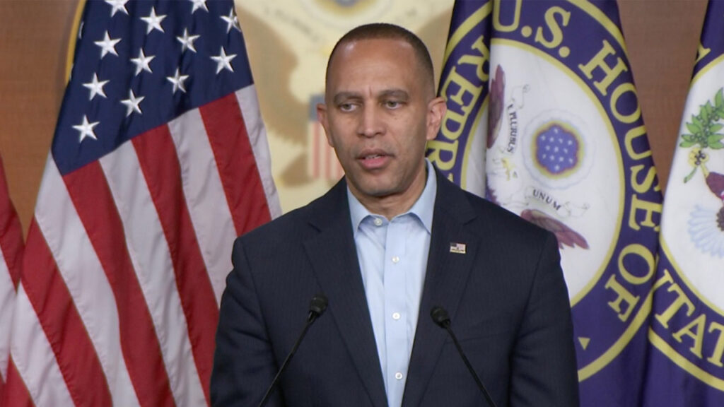 WATCH LIVE: House Minority Leader Hakeem Jeffries holds a press conference