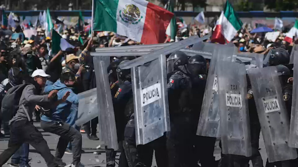 Murallas y protestas: Sheinbaum y la polémica