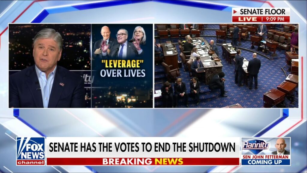 Hannity - Monday, November 10