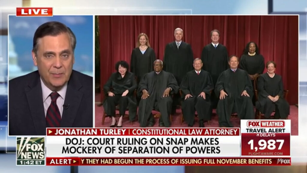 DOJ: Court ruling on SNAP makes mockery of separation of powers