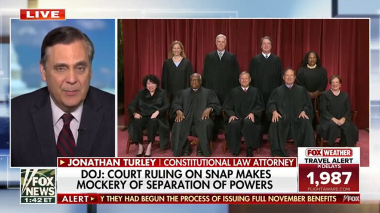DOJ: Court ruling on SNAP makes mockery of separation of powers