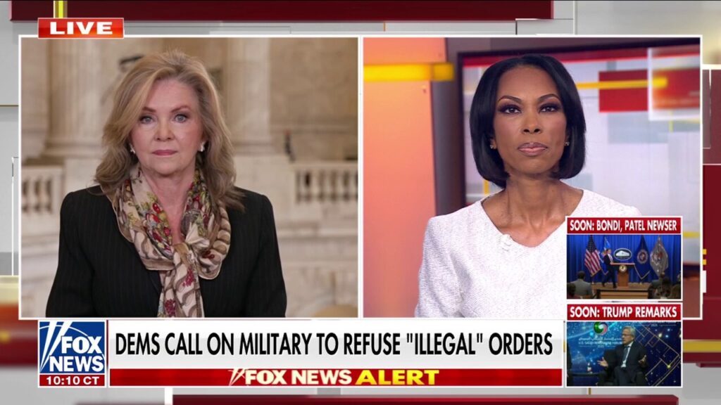 Blackburn blasts ‘disturbing’ video of Democrats urging troops to defy orders