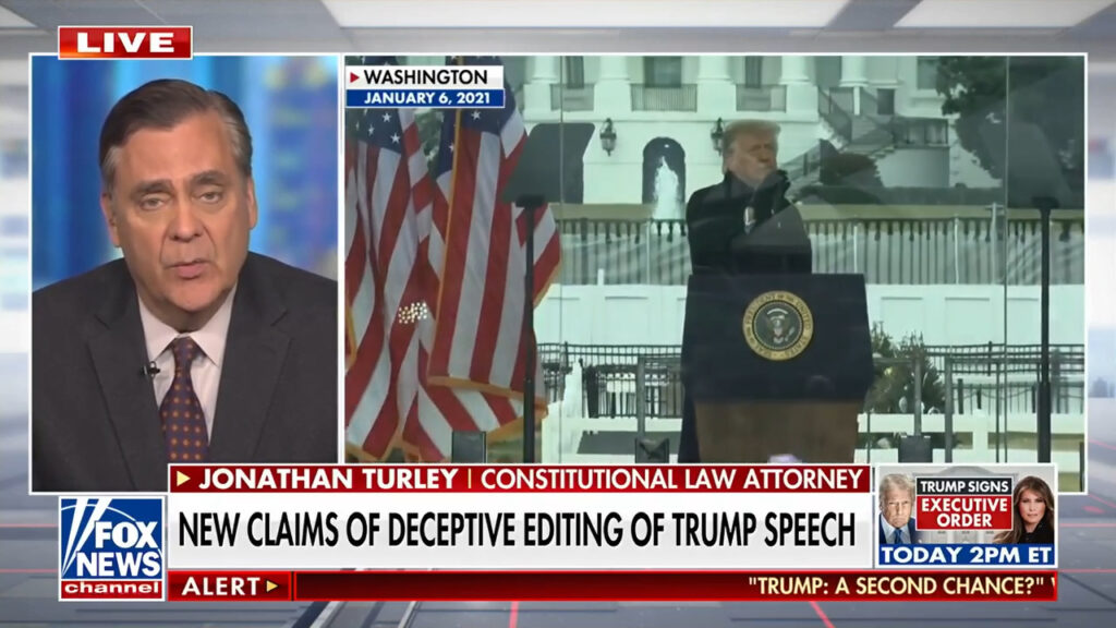 Jonathan Turley calls out BBC's 'abysmal' reporting standards amid Trump lawsuit