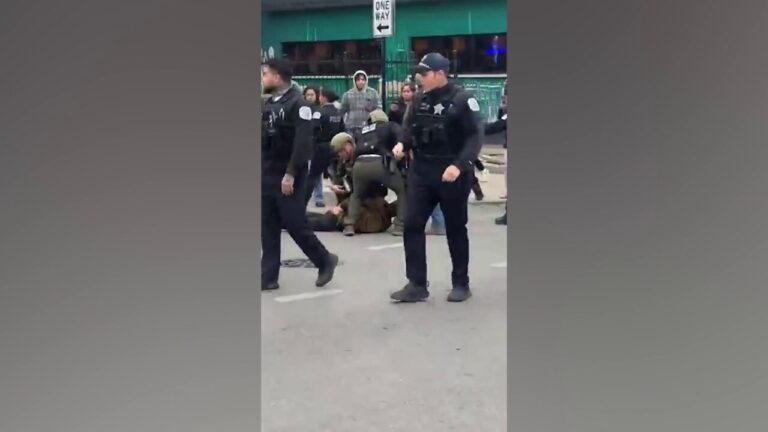 Chaos erupts in Chicago's Little Village after shots allegedly fired at federal agents