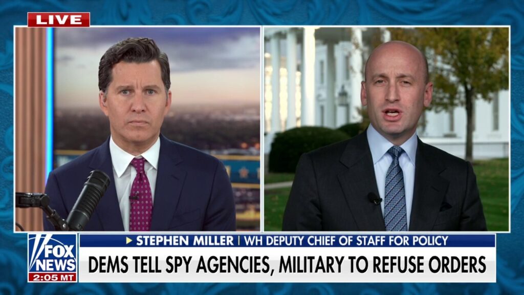 Democrats encouraging ‘insurrection’ should ‘resign in disgrace’: Stephen Miller