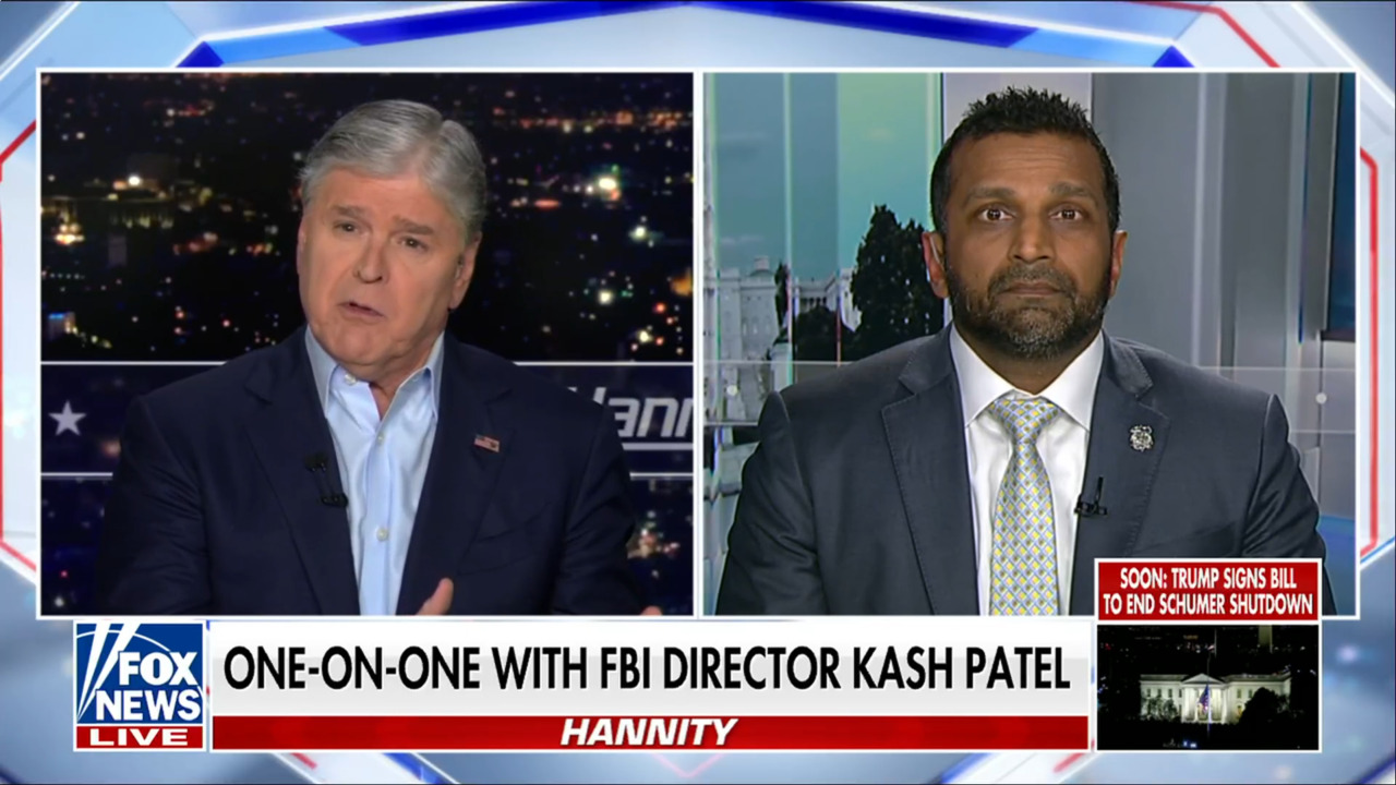 Hannity - Wednesday, November 12