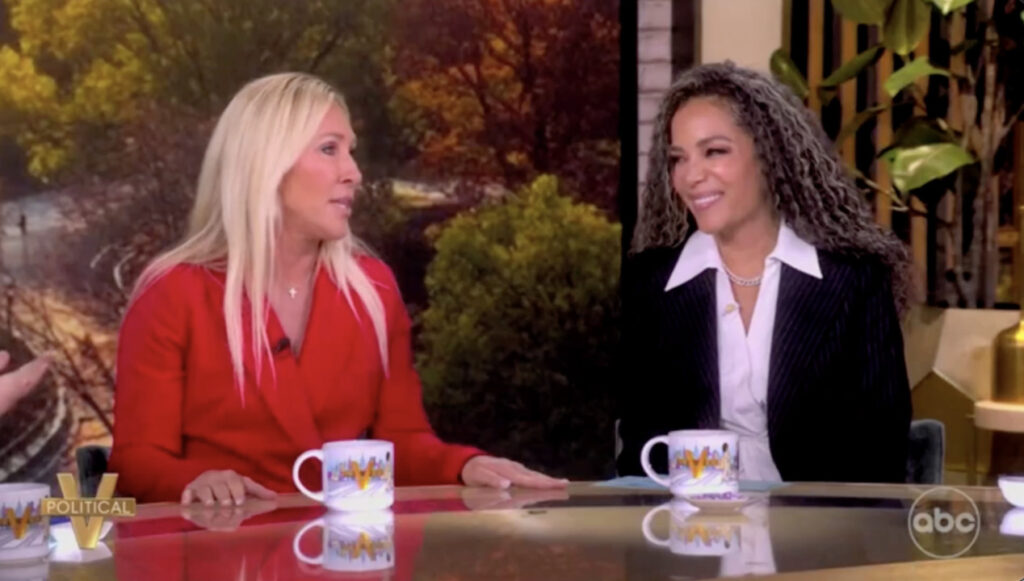 Marjorie Taylor Greene on surprising 'View' interview: They want us to fight