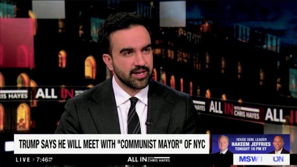 NYC Mayor-elect Zohran Mamdani reveals his goal for the Trump meeting
