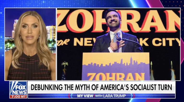 Lara Trump: While city progressives 'pop champagne,' Dem state voters are 'quietly revolting'