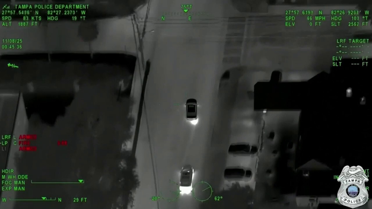 Car involved in police chase crashes into crowd in Tampa