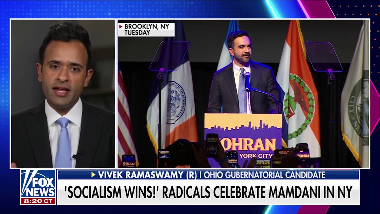 Vivek Ramaswamy: It should ‘shock us’ to see a self-described socialist run NYC