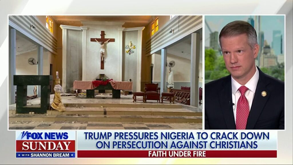 Rep. Moore reveals efforts to end persecution against Christians in Nigeria