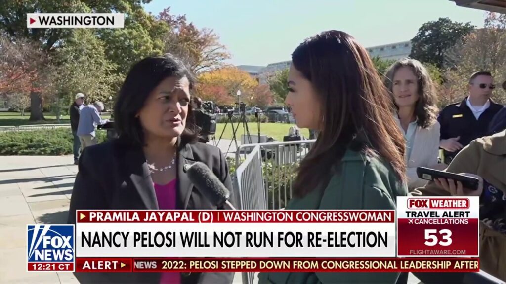 Jayapal dodges when pressed on Chuck Schumer's leadership: 'I have to go'