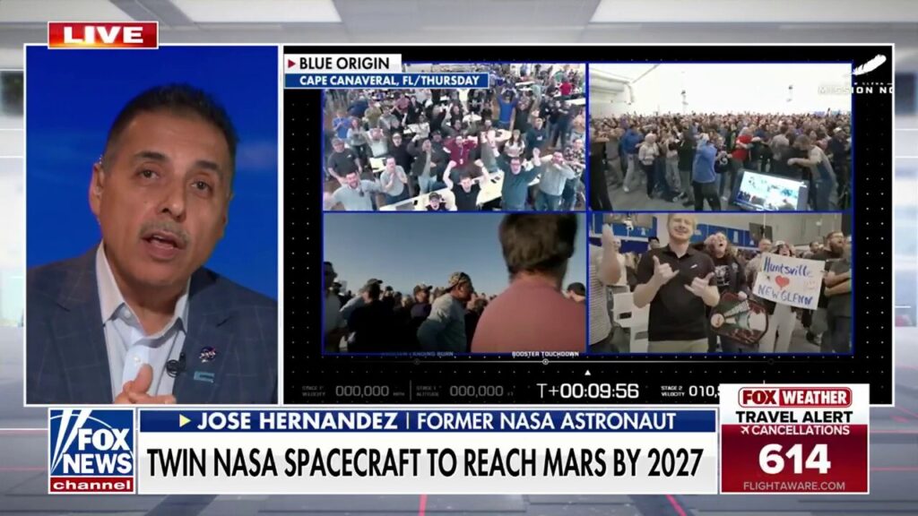 Blue Origin enters Mars race with successful rocket launch