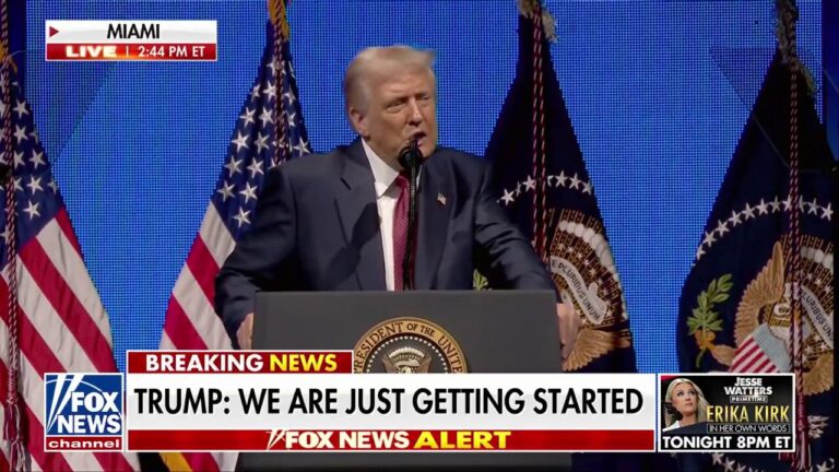 President Trump: We saved our country, this is the 'golden age of America'