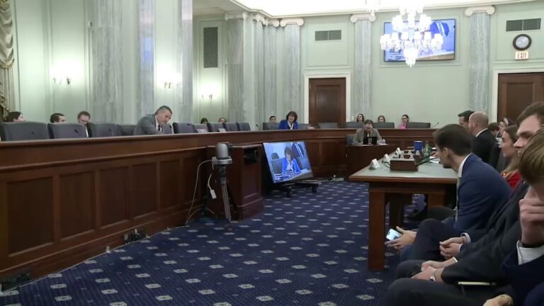 Sparks fly in Senate hearing after Rosen accuses Moreno of stalking her car