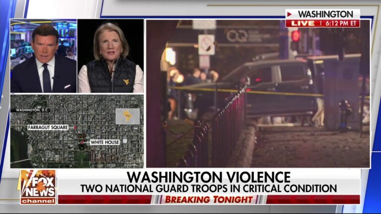 ‘They are peacekeepers’: Sen. Capito says it is a ‘sad day’ in West Virginia following National Guard shooting