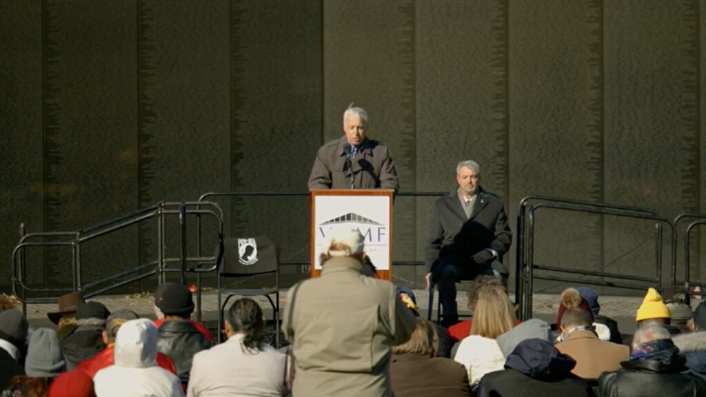 WATCH LIVE: Veterans Day ceremony at the Vietnam Memorial in DC