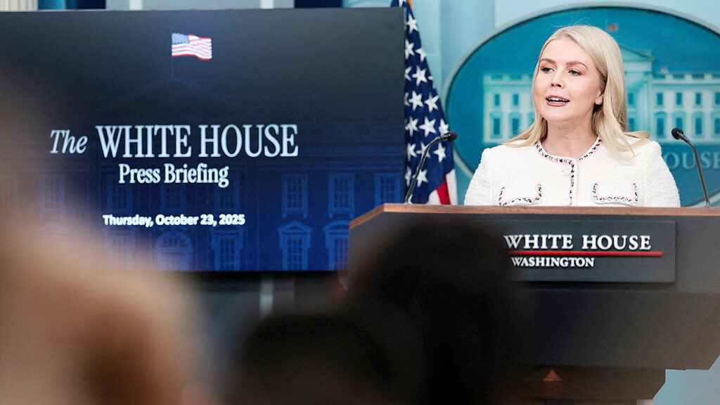 WATCH LIVE: White House holds briefing after Trump signs bill to release Epstein files