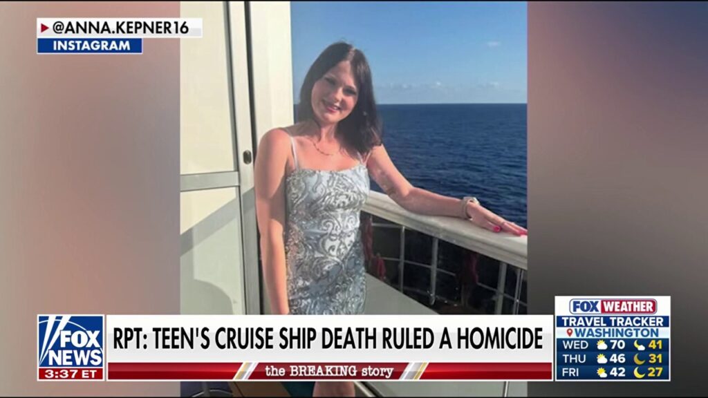 Report: Teen’s death on cruise ship ruled a homicide