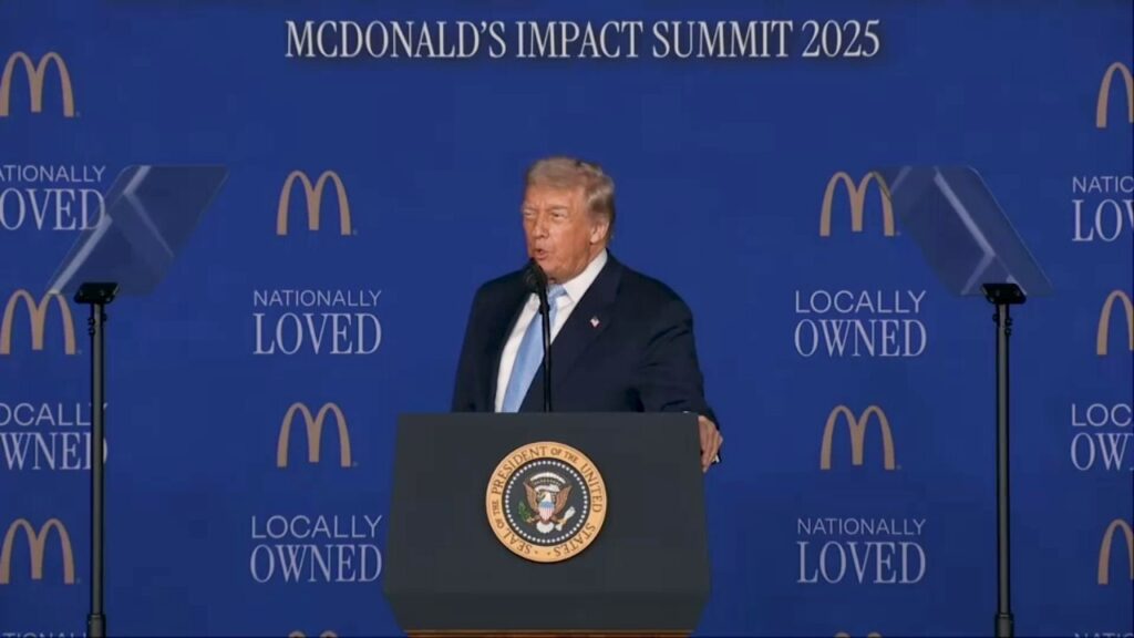 Trump tells McDonald's how it can improve its iconic Filet-O-Fish