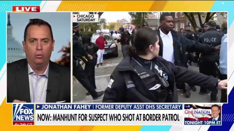 Manhunt underway for suspect who allegedly shot at federal agents in Chicago