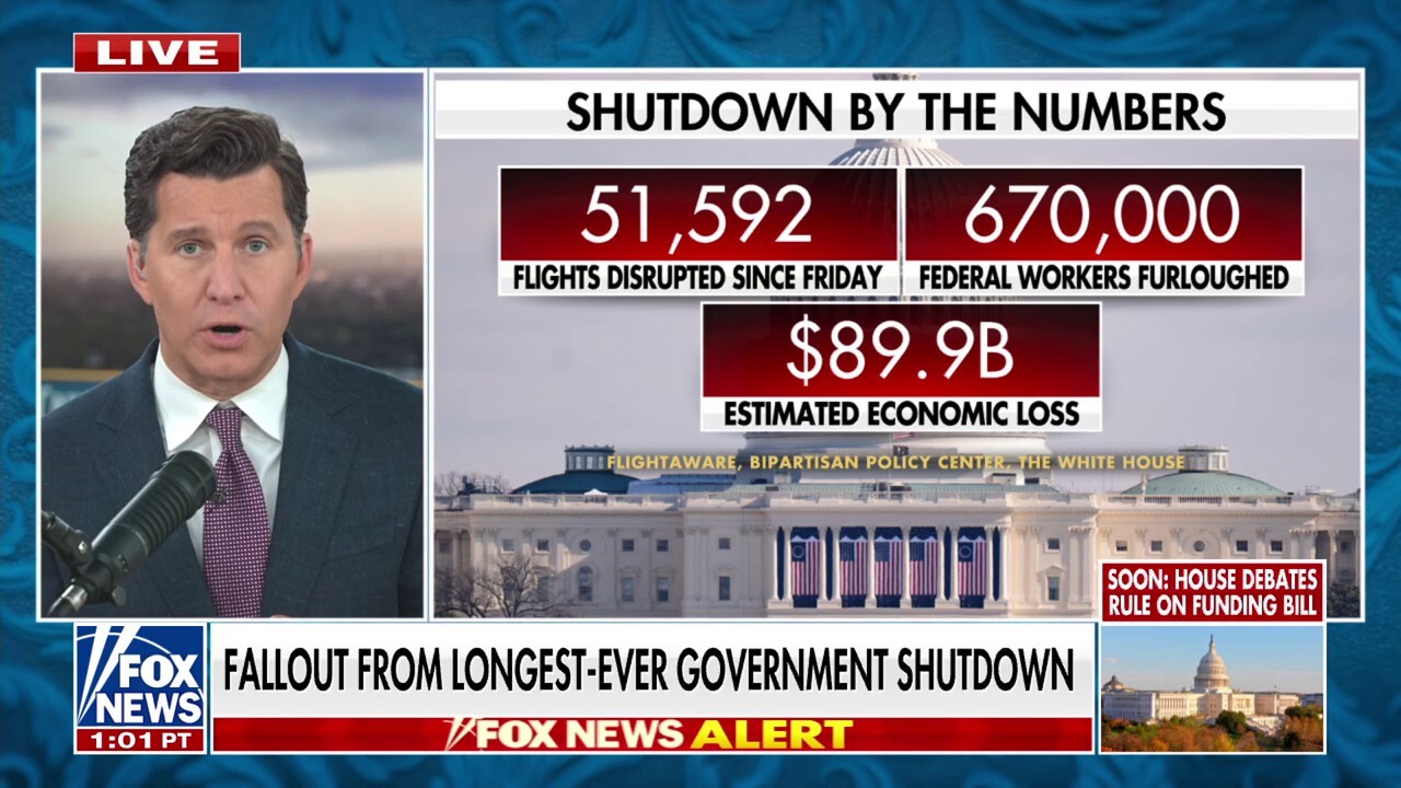Looking at the government shutdown’s fallout in numbers