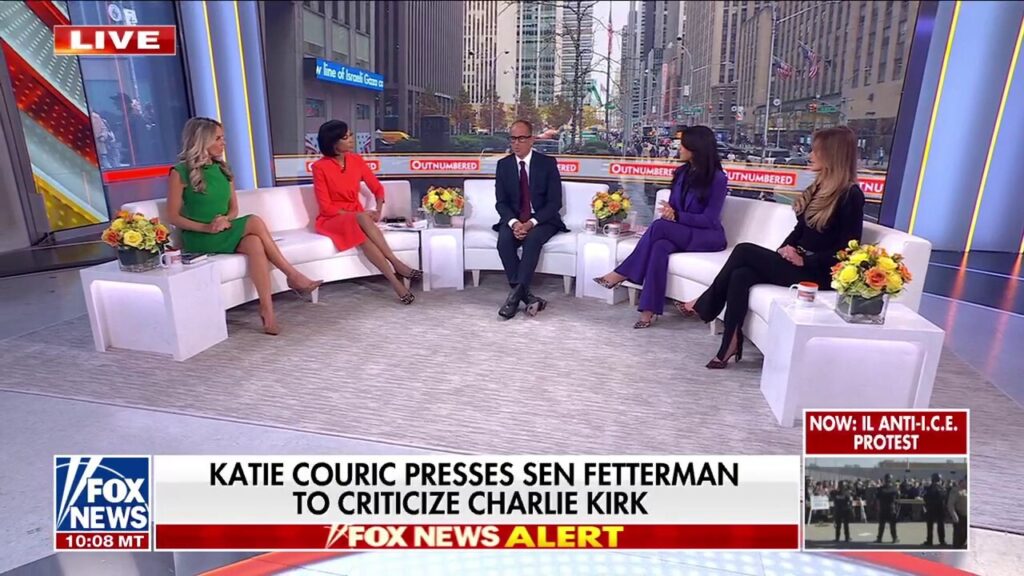 Sen. John Fetterman stuns media by refusing to bash Charlie Kirk despite Katie Couric’s ‘gotcha’ trap