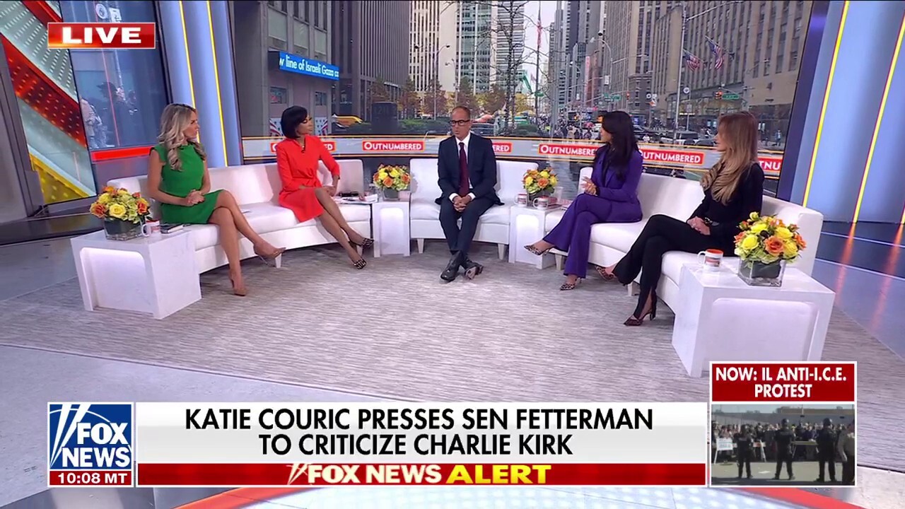 Sen. John Fetterman stuns media by refusing to bash Charlie Kirk despite Katie Couric’s ‘gotcha’ trap