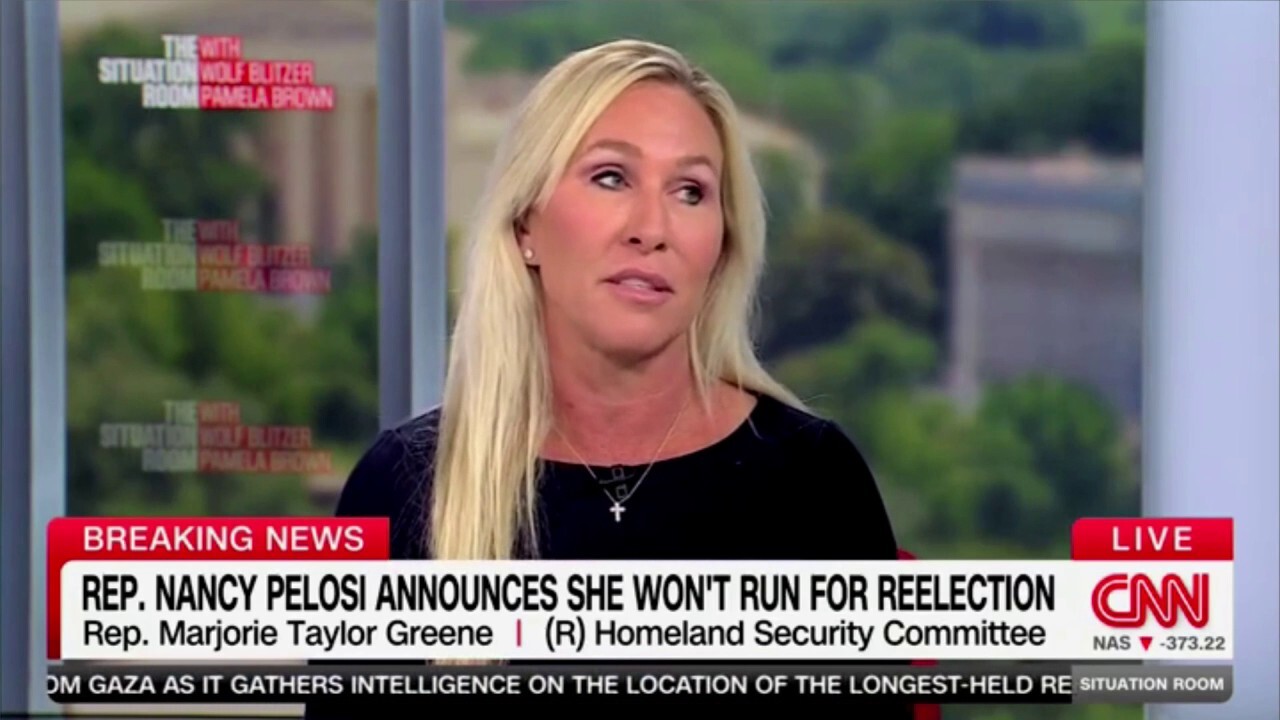 Marjorie Taylor Greene praises Pelosi for ability to 'deliver' for her party, wishes GOP could do same for their voters