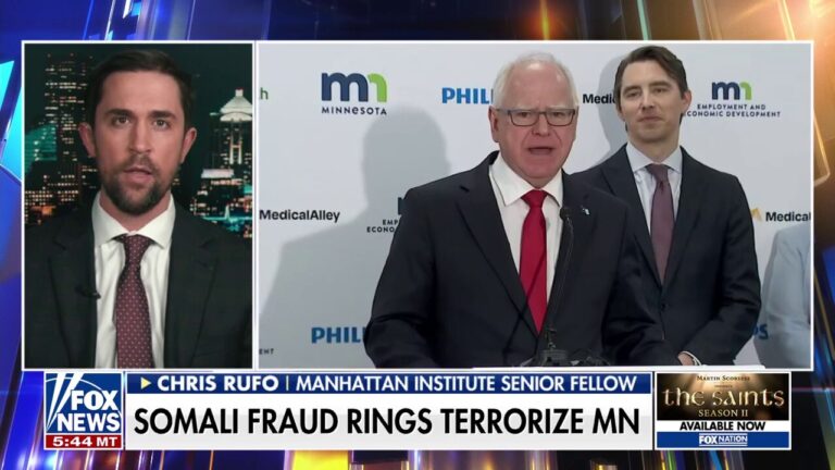 Chris Rufo goes off on massive alleged Minnesota fraud scandal, calls for presidential action