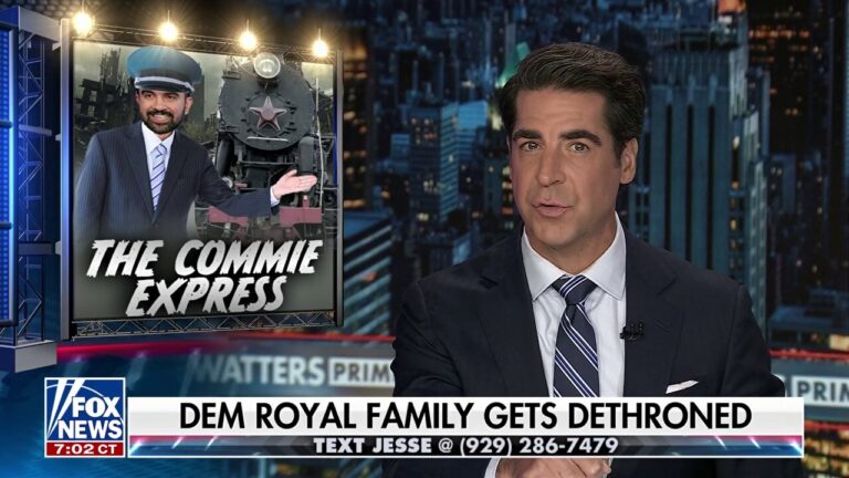 Watters: Democrats just hitched a ride on the 'commie express'
