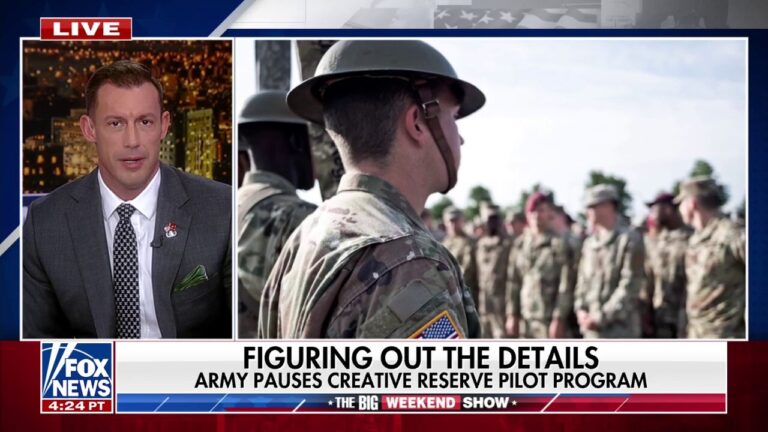 Army pauses Creative Reserve pilot program